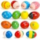 thumbnail image 1 of Maracas musicales con forma de huevo POPLAY, percusión de madera, 15 unidades, 1 of 7