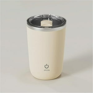 Veat00L - Taza De Mezcla Eléctrica, Taza De Agitación Magnética, Recargable, Magnética, Con Autosuficiencia, Taza De Café Giratoria Para Oficina En Casa, Apta Para Café, Leche/Cacao
