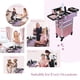 thumbnail image 3 of Estuche De Maquillaje 3 En 1 Con Almacenamiento Grande Rosa, 3 of 8