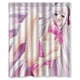 thumbnail image 1 of Cortina de ducha con diseño de chicas en bikini de verano y dibujos animados, juego de cortina de baño con ganchos, tamaño 60 x 72 pulgadas, 1 of 3
