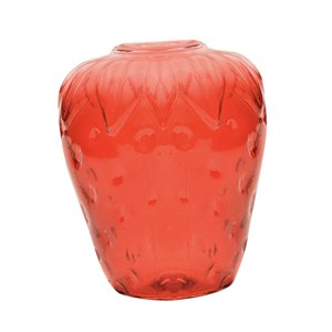 Bothyi - Jarrón De Fresas, Jarrón De Escritorio, Arreglo Floral Para Estantería, Armario, Jardín