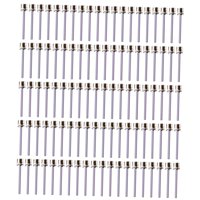 Ioensy - 100 Uds. Pines De Bomba De Bola, Globos De Fútbol De Acero Inoxidable, Pin Deportivo De Inflado, Agujero Recto