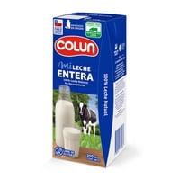 Leche Entera Natural Caja 200 Ml Colun