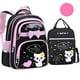 thumbnail image 1 of New Korean Primary PU leather School Bag 2020 Fashion Cute Girls With Cute Cat Orthopaedic Waterproof Backpack, 1 of 3