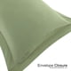 thumbnail image 5 of PiccoCasa 2 Paquetes de Fundas de Almohada Suaves de Microfibra 1800 sin Cremallera, King Sage, 5 of 7