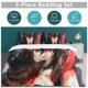 thumbnail image 5 of Attack On Titan Quilt Set Thicken Soft 3 Pieces Bedding Set All Season Duvet Cove with 2 Pillowcases for Adult Women Girls Teens Home Room Decor, 5 of 5