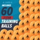 thumbnail image 2 of Pelotas de tenis de mesa JOOLA Training de 40+mm, 60 unidades (paquete de 1), 2 of 5