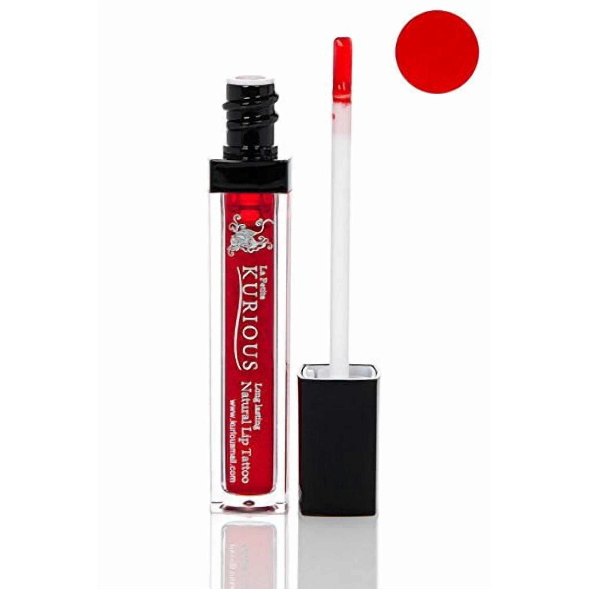 Tinte Labial Lip Tattoo La Petite Kurious Foxy Red Con Aplicador De Silicona