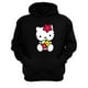 thumbnail image 1 of Polerón Canguro Gatita Kitty Negro Talla L Unisex, 1 of 3