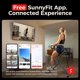 thumbnail image 3 of Entrenador Sunny Health Fitness RowNRide 66 lb, 3 of 3