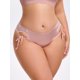 thumbnail image 4 of INSPIRE CHIC Bragas de Mujer con Lazo Lateral de Encaje Malla Transparente Ropa Interior de Tiro Bajo Braguitas Talla 3X-Large Rosa, 4 of 4