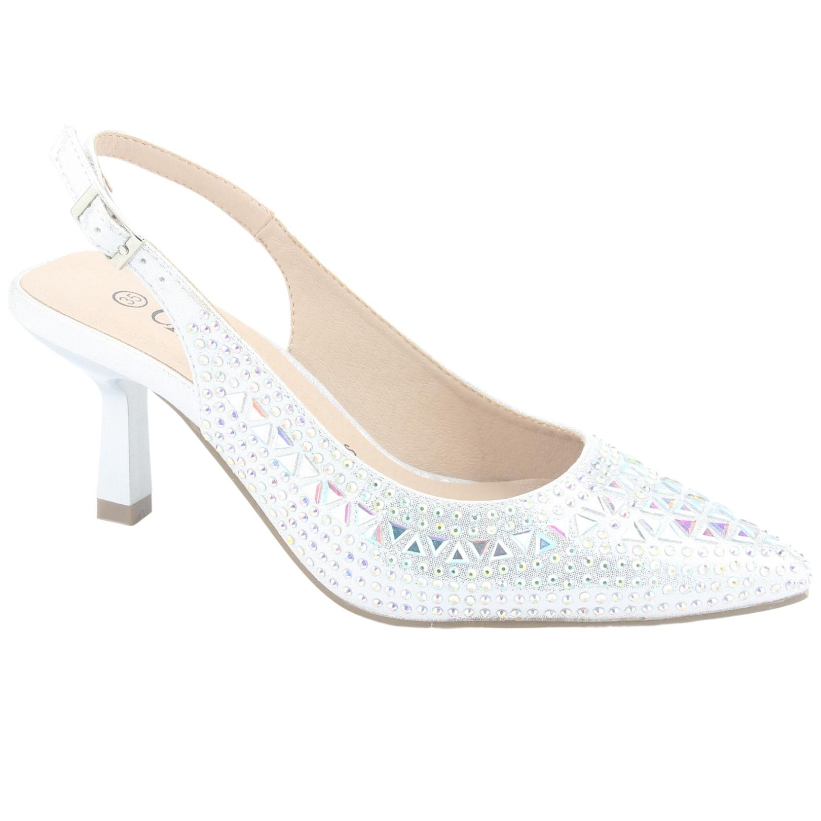 Zapato Chalada Mujer Hot-70 Plateado Casual