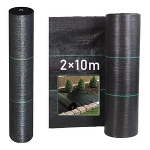 Genérica - 10M De Largo X 2M De Ancho Malla Antihierbas, Tela Geotextil Control De Maleza