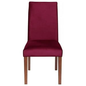 Latam Home - Silla Cadiz Tela Velvet Burdeo