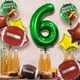 thumbnail image 5 of Set de decoración para fiestas de cumpleaños con temática de fútbol con globos, 5 of 7