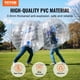 thumbnail image 2 of Pelotas inflables VEVOR Body Sumo Zorb de 4 pies/1,2 m, paquete de 2, 2 of 9