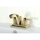 thumbnail image 3 of Grifo para lavabo Kingston Brass NuvoFusion de 4 pulgadas entre centros, 3 of 4
