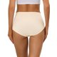 thumbnail image 3 of INSPIRE CHIC Bragas de Mujer de Corte Alto con Control de Abdomen de Cintura Alta Acanalada para Regreso a Clases Beige M, 3 of 4