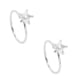 thumbnail image 1 of Aro Plata 925 Piercing Estrella De Circón Regalo, 1 of 3