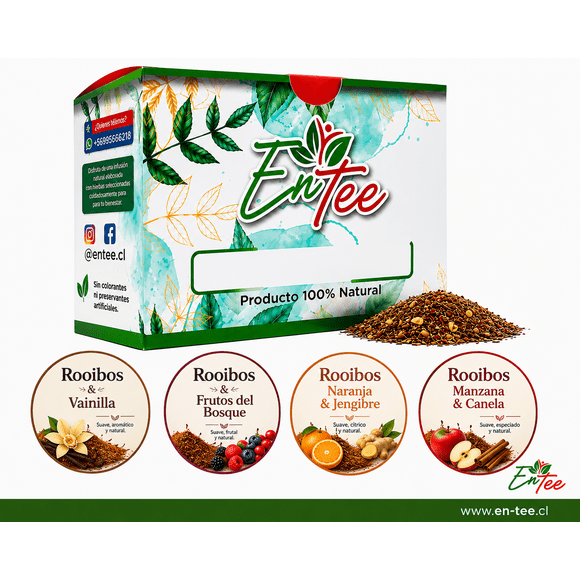 Pack Rooibos Gourmet 72 bolsitas
