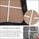 thumbnail image 4 of Xiao Hua Funda de Silla de Comedor de Cuero Beige -2 Piezas, Funda de Silla Impermeable de Talla Única, Base Elástica Antideslizante, Adecuada para Uso Diario en Comedor y Restaurante, Tamaño Grande, 4 of 5