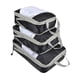 thumbnail image 3 of Compresión Equipaje Embalaje Organizador Bolsas Accesorios De Viaje Negro, 3 of 5