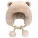 thumbnail image 1 of Gorro de oso, bonito gorro para exteriores con orejas, resistente al viento y cálido., 1 of 5