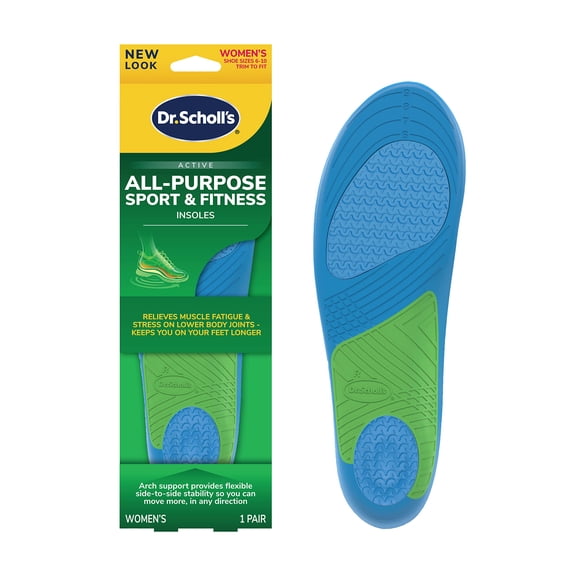 Plantillas Dr. Scholl's Sport con absorción de impactos superior para mujer