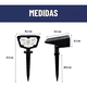 thumbnail image 2 of Foco Estaca Led Solar Jardin Impermeable Luz Calida, 2 of 3