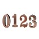 thumbnail image 3 of 0 1 2 3 Placa De Se?al De Número De Puerta De Casa De Plástico ABS Número De Dígitos DIY, 3 of 5