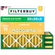 thumbnail image 1 of Filtro de aire Filterbuy MERV 11 20x20x2 (paquete de 4) Allergen Defense, 1 of 9
