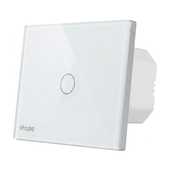 Interruptor APP TOUCH VOZ RF Blanco 1 Canal Con y Sin neutro