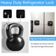 thumbnail image 2 of Candado de seguridad infantil para nevera YEYA - Pack de 2, 2 of 9