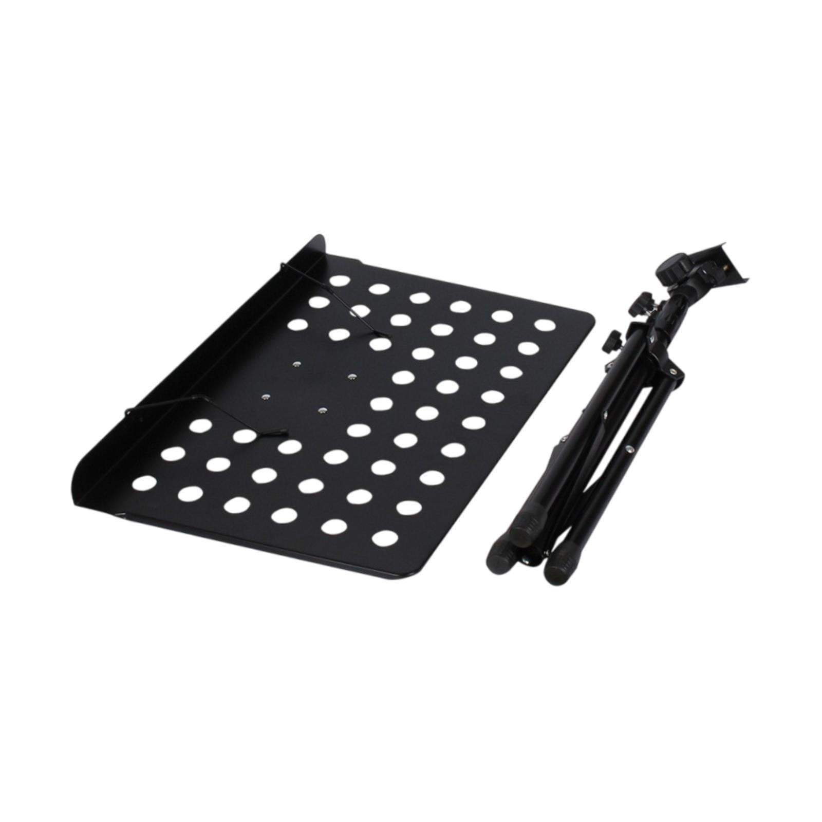 Magideal - Atril Plegable Para Partituras, Soporte Para Clips De Partituras, Atril Compacto Antideslizante, Atril Para Libros De Música Para Músicos, Reproductor
