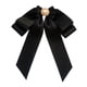 thumbnail image 3 of Broche Con Lazo Preatado Para Mujer, Elegante Broche Para Corbatas, Bufanda, Camisas, Blusa, Negro, 3 of 3