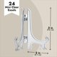 thumbnail image 4 of Mini caballete Juvale, 24 unidades, soporte expositor para tarjetas de 3 pulgadas, 4 of 9