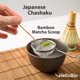 thumbnail image 4 of Chashaku japonés | 2 piezas x cuchara de bambú para matcha para medir polvo de té verde matcha | Cuchara para ceremonia tradicional del té, 4 of 6