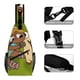 thumbnail image 3 of Pinecone y Pony Riñonera Bandolera con Estampado Integral para Hombres y Mujeres, Bolso Cruzado Gráfico de Tendencia, Mochila de Hombro Streetwear para Ciclismo y Deportes, Riñonera Versátil Casual, 3 of 6