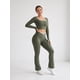 thumbnail image 1 of Conjunto Yoga Mujer Flare Líneas Estilo Moderno - YJ320, 1 of 5