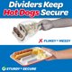thumbnail image 4 of Bandeja GoBig para Perros Calientes 28 x 20 cm Pack de 36 Descartable Roja, 4 of 6