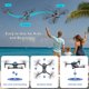 thumbnail image 3 of Control remoto FPV tipo dron con cámara 1080P para niños/adultos, 3 of 5