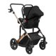 thumbnail image 4 of Coche Travel System Moisés Plegable Zion Negro, 4 of 10
