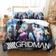 thumbnail image 1 of Anime SSSS.GRIDMAN Bedding Set Duvet Cover Bed Set Quilt Cover Pillowcase Comforter Boys Adult Bedding Set, 1 of 5