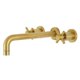 thumbnail image 1 of Grifo romano para bañera Kingston Brass Concord KS8027DX, latón cepillado, 1 of 7
