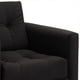 thumbnail image 4 of Sofa Retro 1C Felpa 00 Negro, 4 of 6