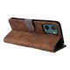 thumbnail image 5 of Funda Billetera para Motorola MOTO E15 4G con Soporte - Cartera de Cuero con Ranuras Marrón, 5 of 5