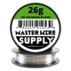 thumbnail image 1 of Alambre Nichrome calibre 26 de 80 a 100 pies, 100 pies, 0,4 mm, 0,016 pulgadas, fabricado en EE. UU., 1 of 2