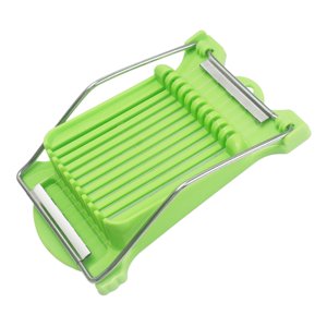 Magideal - Rebanador De Queso, Utensilios Para Hornear, Rebanador De Jamón, Fácil De Limpiar, Corte Fácil Y Rápido, Utensilios De Cocina, Regalo, Rebanador De Ca Verde