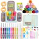 thumbnail image 1 of Kit de crochet Yarniss para principiantes, 12 agujas de 0,8 a 6,0 mm, 1 of 3