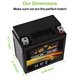 thumbnail image 2 of Batería para moto WEIZE YTX5L-BS 12 V 4AH AGM sellada, 2 of 7